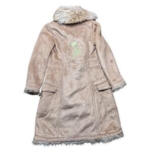 Vintage 90’s Baby Phat Girls Small Coat Faux Suede ( Check Measurements)
